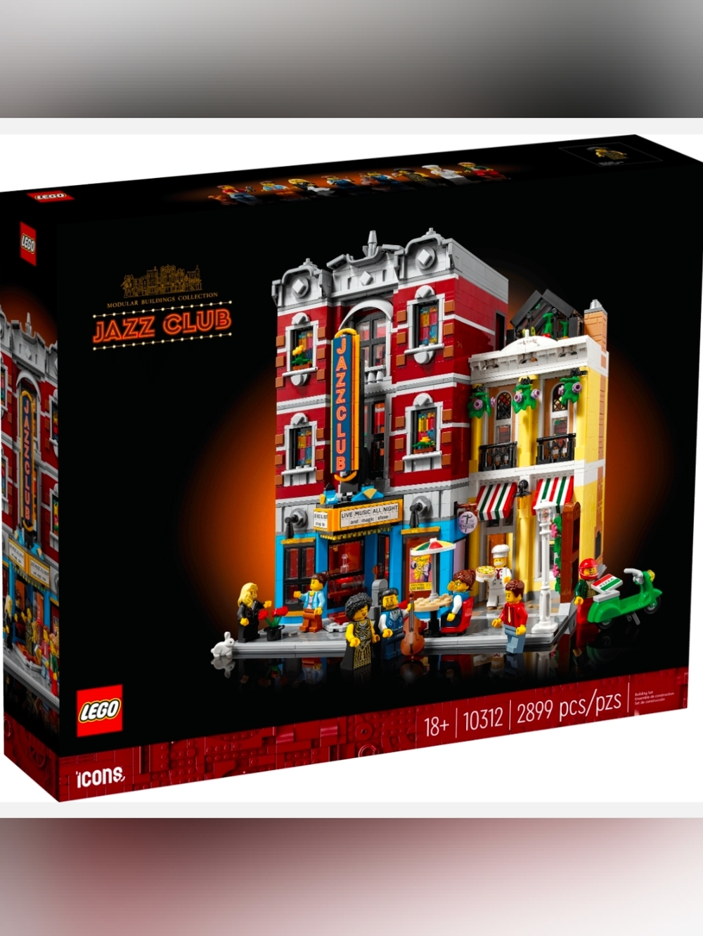 Retired LEGO Icons Jazz Club (10312)